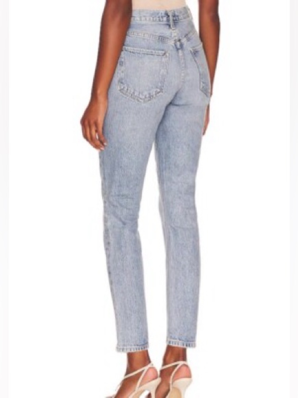 Agolde Riley High Rise Jeans- Renewal - Picture 2 of 4